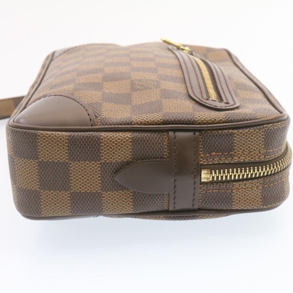 LOUIS VUITTON Damier Ebene Marly Dragonne GM Clutch Bag SP Order LV Auth 25039A - Picture 5 of 16
